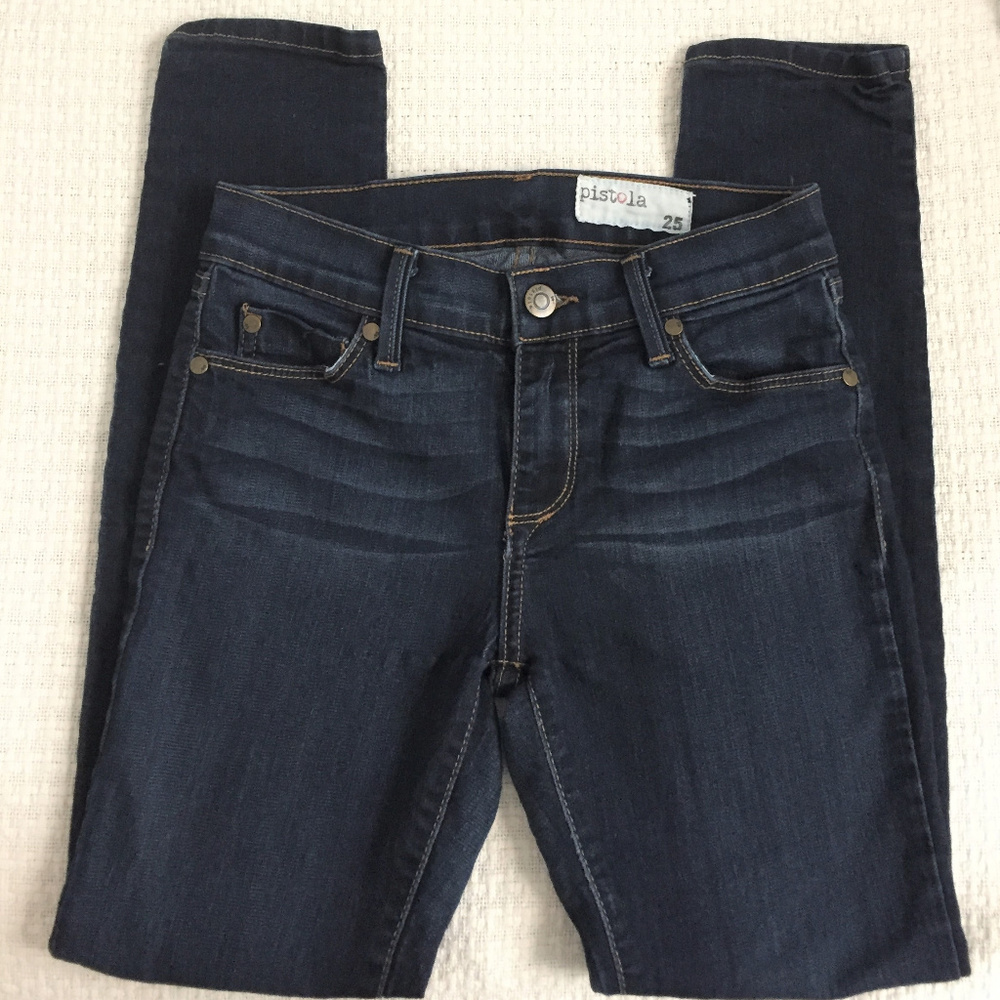 Cropped Pistola Skinny Jeans